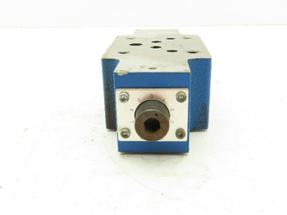Rexroth Z2FS 10-5-34/V Hydraulic Flow Control Throttle Check Valve Sandwich D05