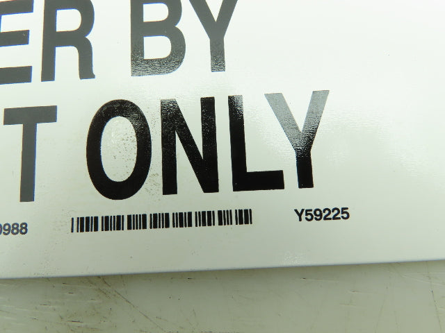 Brady Sign 40988 DANGER Confined Space Sign 7"x 10"  Lot of 7