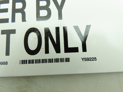 Brady Sign 40988 DANGER Confined Space Sign 7"x 10"  Lot of 7