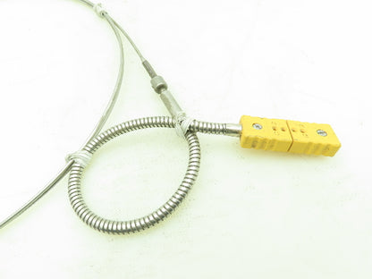 Thermo Electric SF041-586 Thermocouple Probe 117" Long 304 Stainless