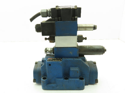 Rexroth 4WEH-22-E76/4WE6J62 Hydraulic Directional Solenoid Valve Stack 120V