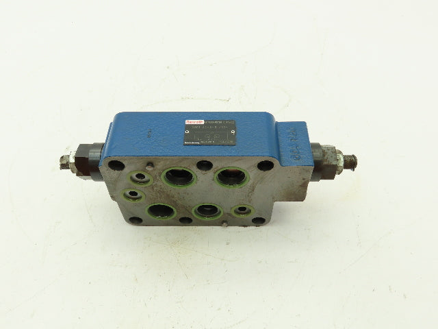 Rexroth Z2FS 22-8-31/S2V Hydraulic Double Throttle Check Valve Sandwich Plate