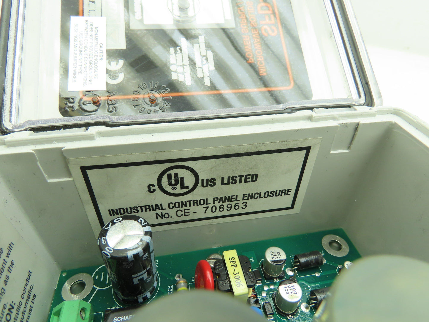 Monitor SFD-2PE Microwave Solids Flow Detector Power Supply Conditioner