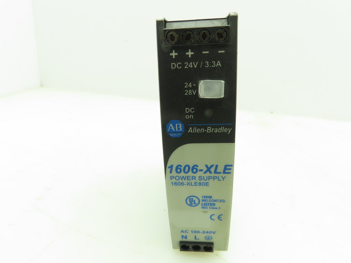 Allen Bradley 1606-XLE80E Power Supply 24-28VDC 3.3A Input 100-240VAC