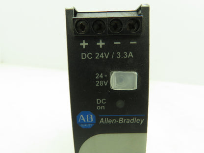 Allen Bradley 1606-XLE80E Power Supply 24-28VDC 3.3A Input 100-240VAC
