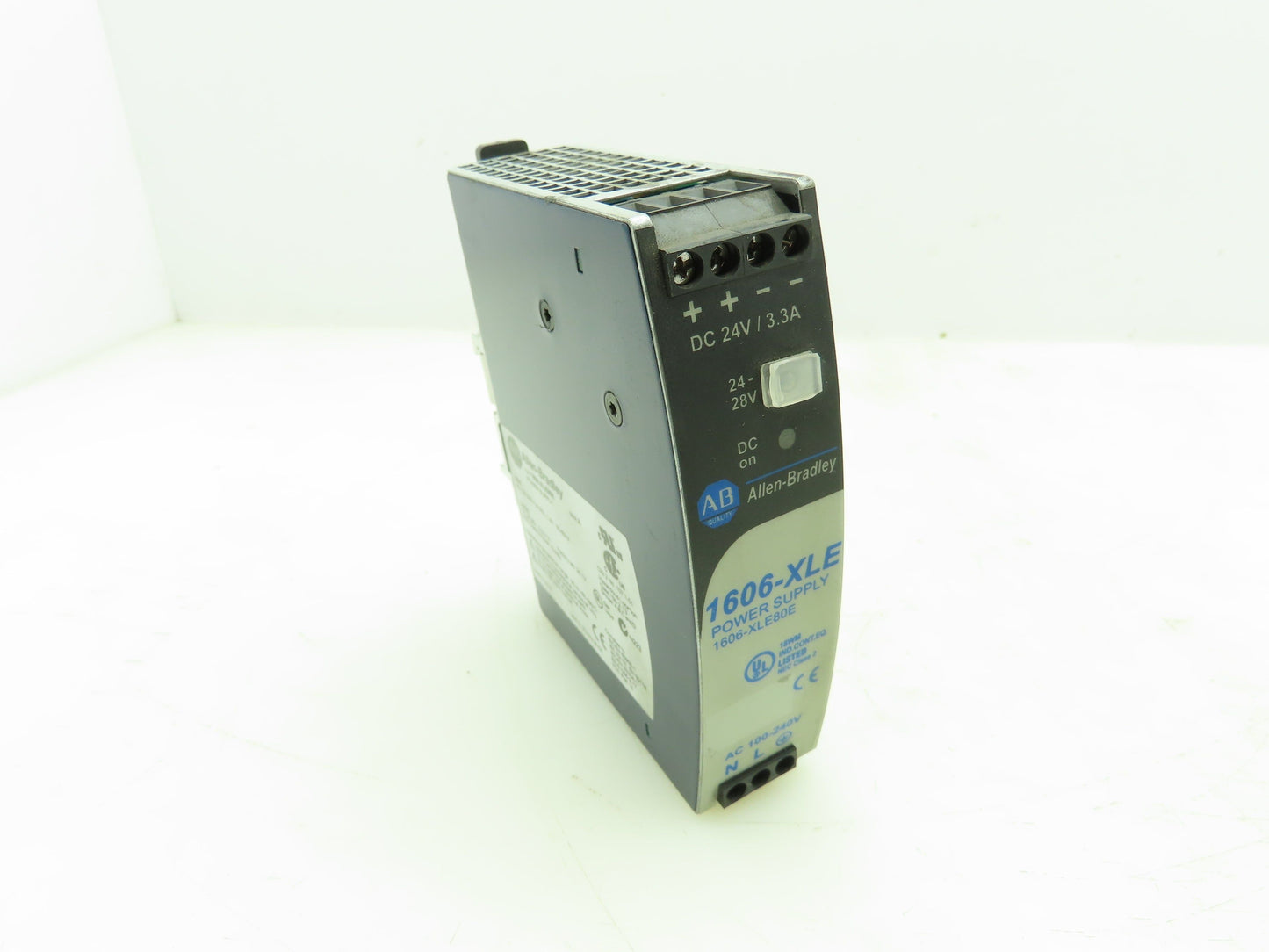 Allen Bradley 1606-XLE80E Power Supply 24-28VDC 3.3A Input 100-240VAC