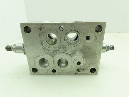 Sun Hydraulics CKY Aluminum Sandwich Valve Manifold w/ Relief Cartridge RPEC-LAN