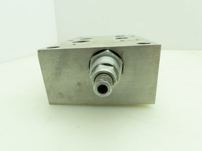 Sun Hydraulics CKY Aluminum Sandwich Valve Manifold w/ Relief Cartridge RPEC-LAN