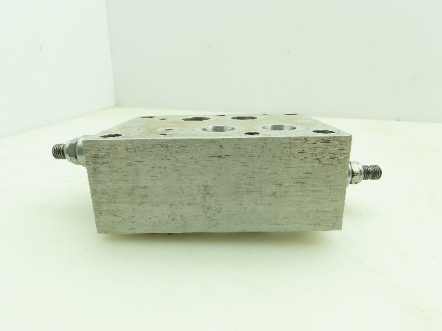 Sun Hydraulics CKY Aluminum Sandwich Valve Manifold w/ Relief Cartridge RPEC-LAN