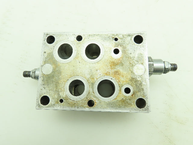 Sun Hydraulics CKY Aluminum Sandwich Valve Manifold w/ Relief Cartridge RPEC-LAN