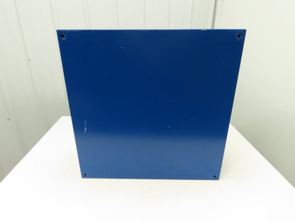Electrical Enclosure 60x60x20mm Wall Mount 23A 3 Pole Disconnect Blue