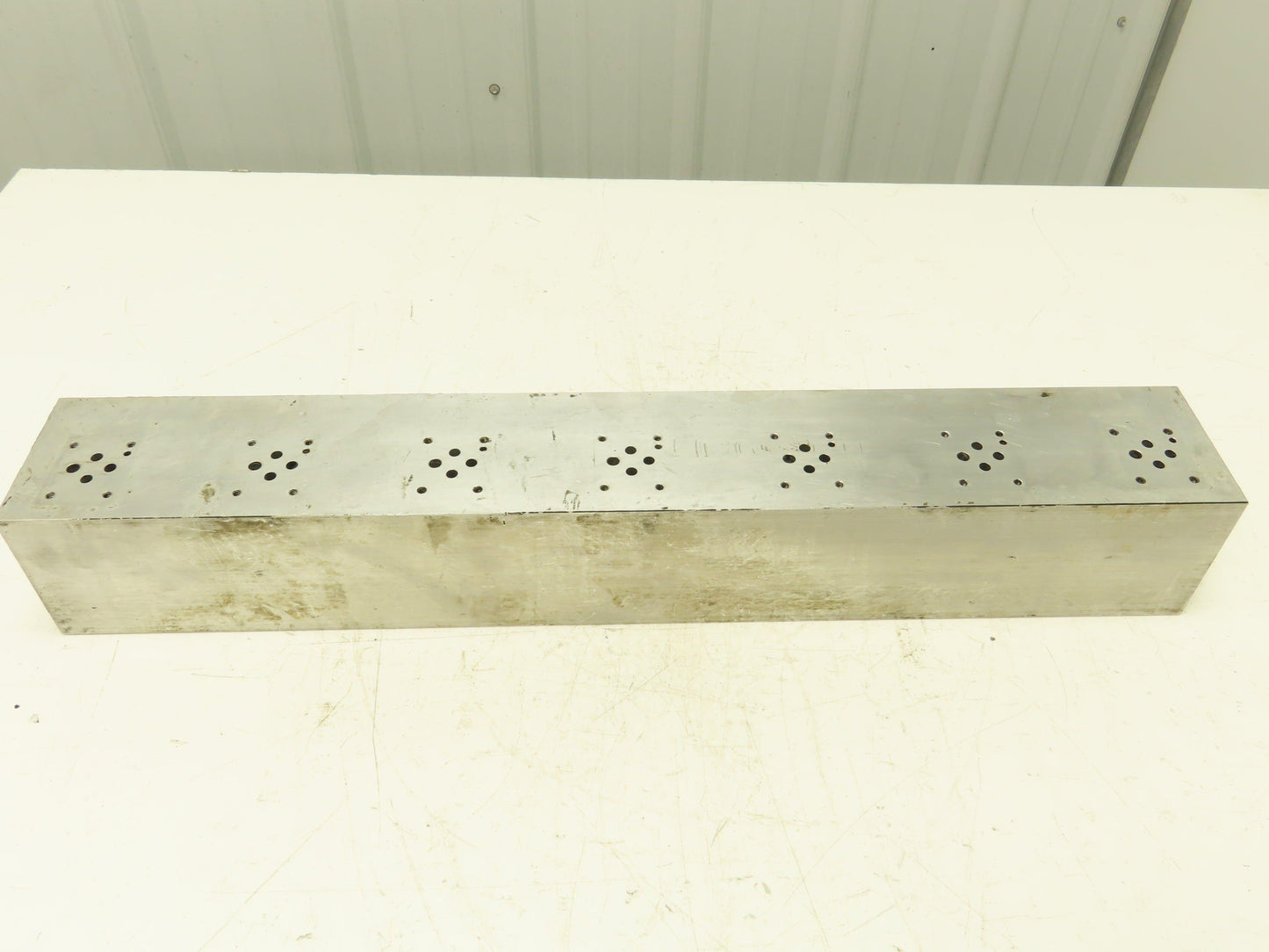 Daman AD03HP074S/PC 7-Station Aluminum Hydraulic Manifold Valve Block D03 SAE