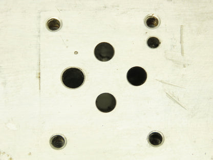 Daman AD03HP074S/PC 7-Station Aluminum Hydraulic Manifold Valve Block D03 SAE