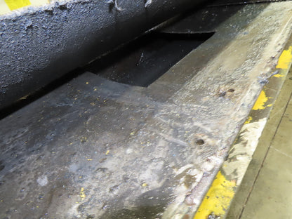 19"x 11' 9" Slider Bed 12" Belt Conveyor 460V 3PH End Drive 56 FPM