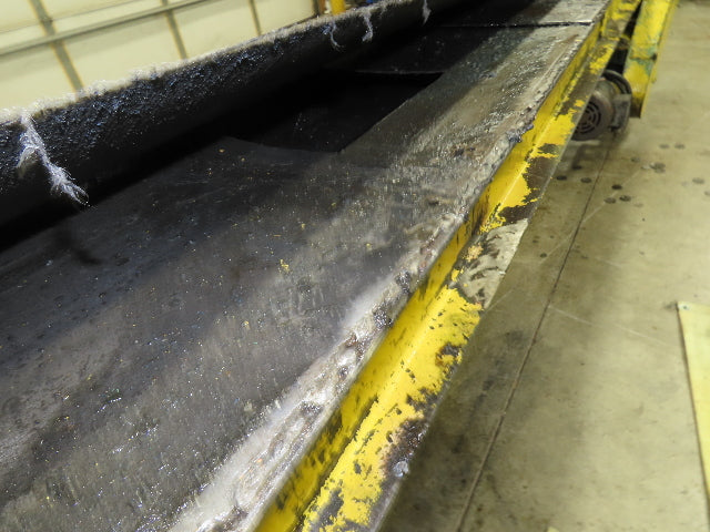 19"x 11' 9" Slider Bed 12" Belt Conveyor 460V 3PH End Drive 56 FPM