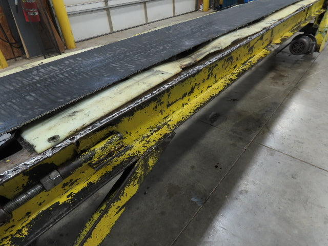 19"x 11' 9" Slider Bed 12" Belt Conveyor 460V 3PH End Drive 56 FPM