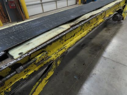 19"x 11' 9" Slider Bed 12" Belt Conveyor 460V 3PH End Drive 56 FPM