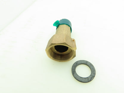 Badger 74620 Flow Meter Swivel Nut Connector Coupling 3/4" NPT Lot of 4