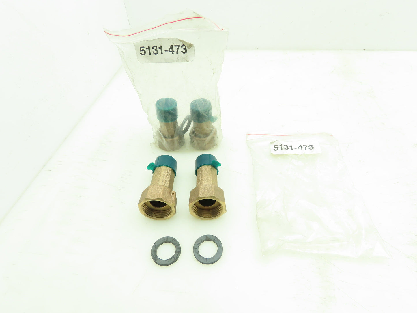 Badger 74620 Flow Meter Swivel Nut Connector Coupling 3/4" NPT Lot of 4