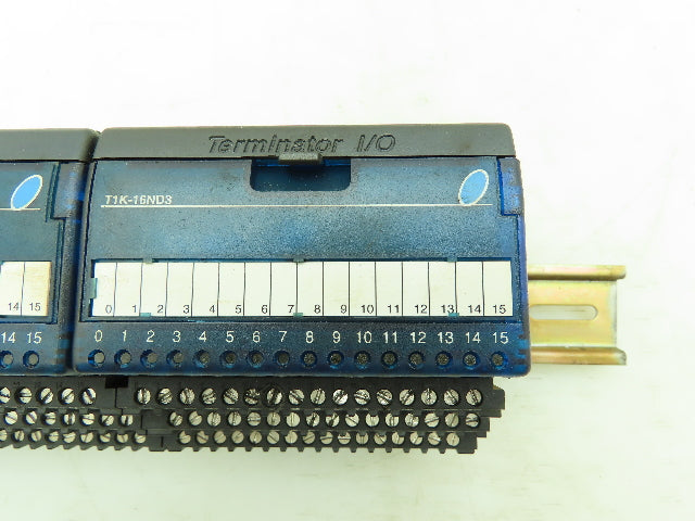 Automation Direct T1K-16ND3 Terminator 16 Point Input Module I/O T1K-01DC Lot