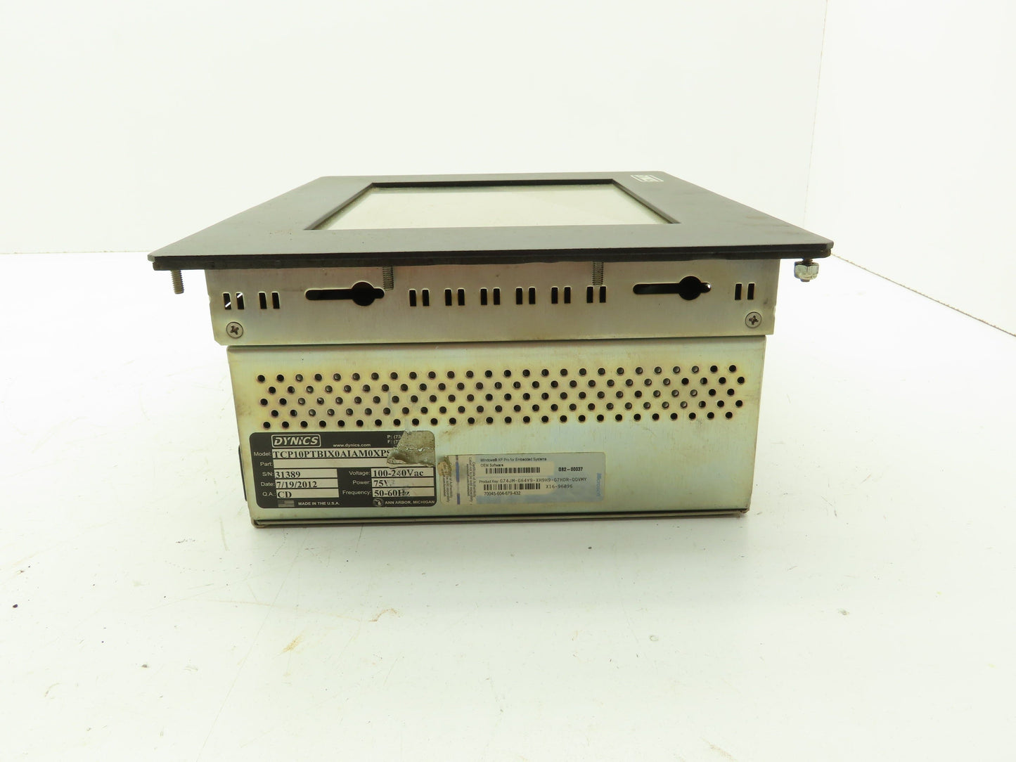 Dynics TCP10PTBIX0AIAM0XPS Industrial Computer 10" Touch Screen Rofin Sinar