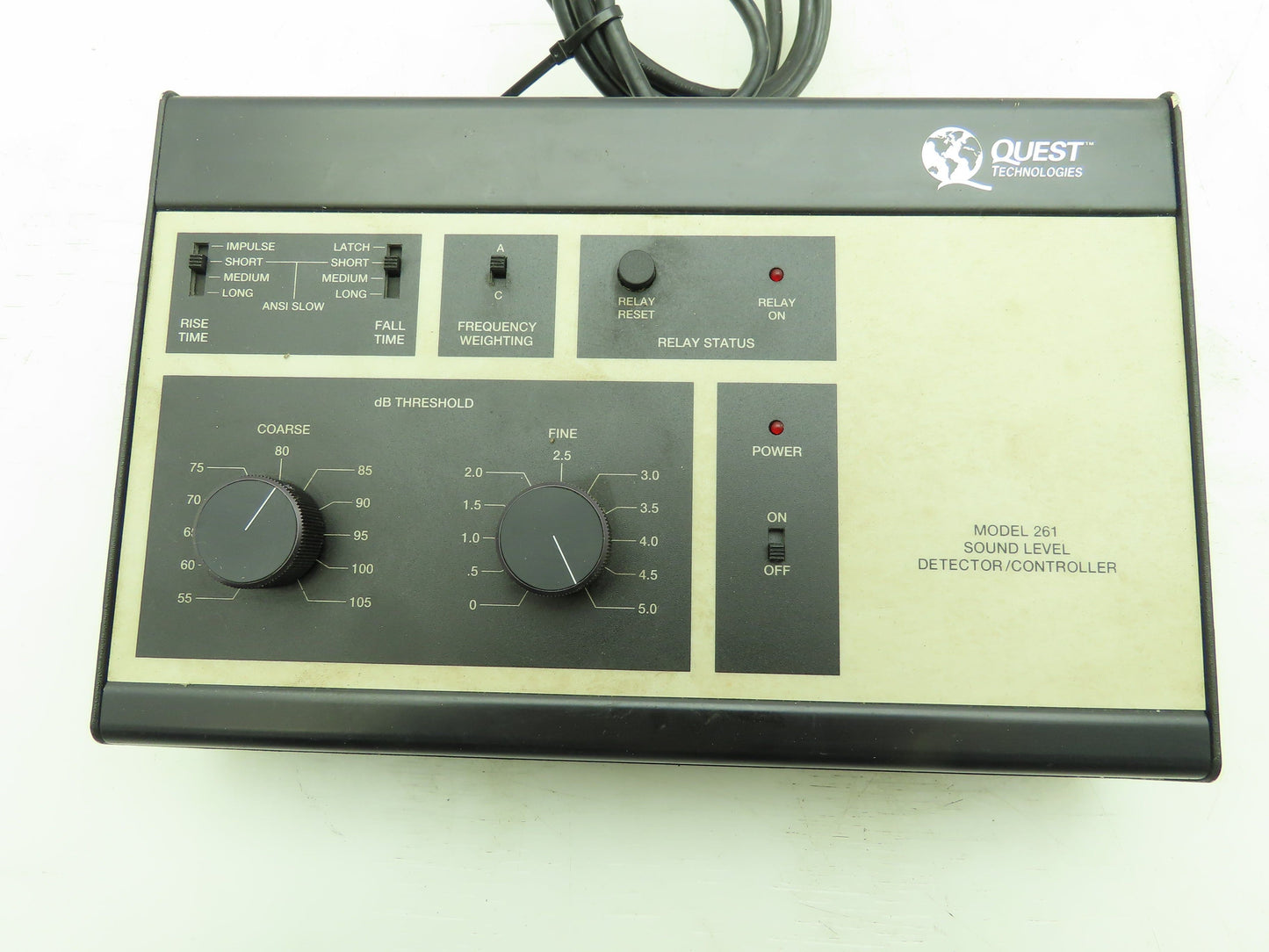 Quest Technologies 261 Sound Level Detector Controller