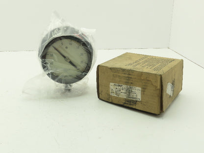 Ashcroft 45-1379-ASL-04L Duragauge 4.5" Pressure Gauge 30 PSI/In.Hg Vac 1/2" NPT