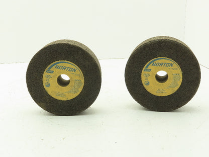 Norton 6x2x1" Grinding Wheel 6050 RPM 57A20-S4B7  Lot of 2