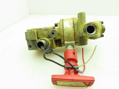 Ross Y2773A4082 Pneumatic Solenoid LOX Lock-Out Control Valve 120V 3/2 Lot of 2