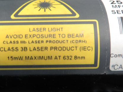 Melles Griot 25-LHR-151-249 Helium Neon Laser Head