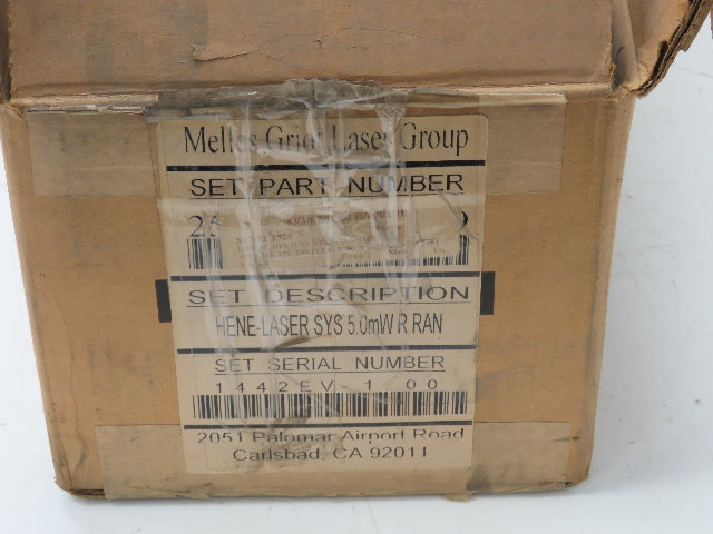 Melles Griot 25-LHR-151-249 Helium Neon Laser Head