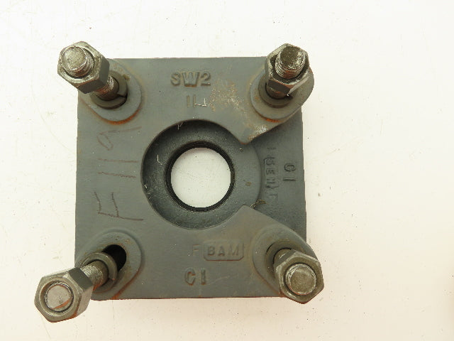 Conveyors Inc SW2/SP2  2" Shaft Plate Seal Waste Pack w/Lip Seal and Packing