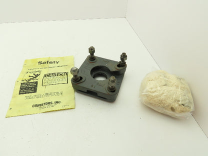 Conveyors Inc SW2/SP2  2" Shaft Plate Seal Waste Pack w/Lip Seal and Packing