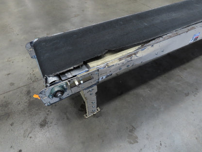 Lewco 21"x 18' Slider Bed 18" Belt Conveyor .5Hp 460V 3PH Center Drive 64 FPM
