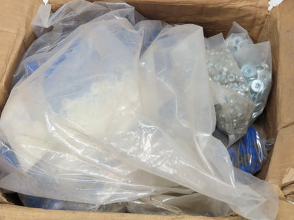 1-1/8" Blue Plastic Leveling Feet 1/4-20 Threaded Stud  Lot of 480