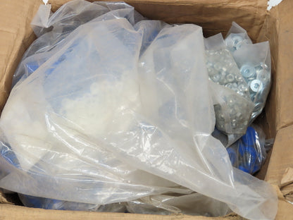 1-1/8" Blue Plastic Leveling Feet 1/4-20 Threaded Stud  Lot of 480