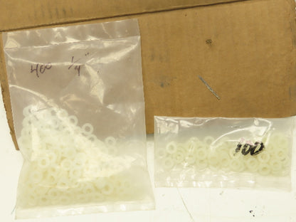 1-1/8" Blue Plastic Leveling Feet 1/4-20 Threaded Stud  Lot of 480