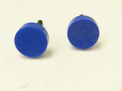 1-1/8" Blue Plastic Leveling Feet 1/4-20 Threaded Stud  Lot of 480