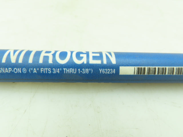 Brady 4100-A Blue Pipe Marker Nitrogen 3/4" to 1-3/8"  Lot of 20