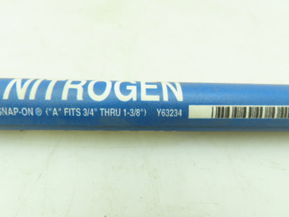 Brady 4100-A Blue Pipe Marker Nitrogen 3/4" to 1-3/8"  Lot of 20