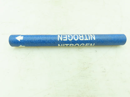 Brady 4100-A Blue Pipe Marker Nitrogen 3/4" to 1-3/8"  Lot of 20