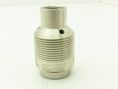 Delavan 32555-2 Swirl Air Nozzle Concentric In Line Adapter 15 GPM 50 DEG SS316L