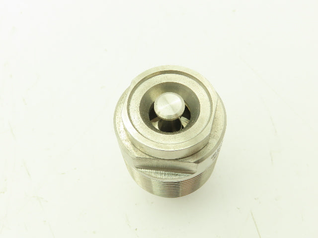 Delavan 32555-2 Swirl Air Nozzle Concentric In Line Adapter 15 GPM 50 DEG SS316L
