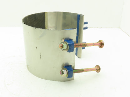Smith Blair 245 Redi-Clamp 6" Pipe Repair Clamp 304 Stainless Steel