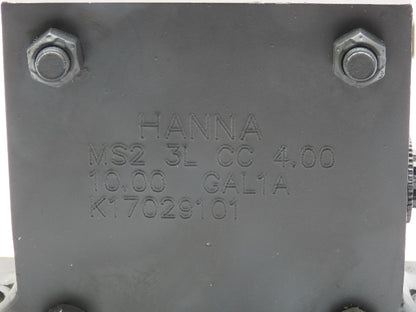 Hanna Series 3L MS2 Hydraulic Cylinder 4" Bore 10" Stroke 1800 PSI Side Lug