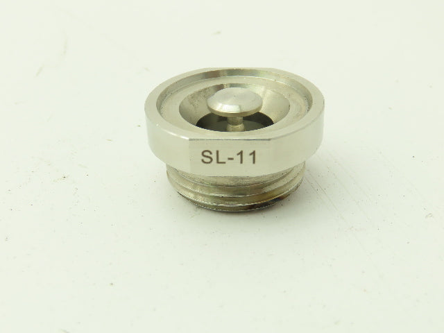 Delavan SL-11/707-11 Swirl Air Nozzle Concentric In Line Adapter Tip 50Deg SS316