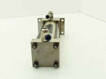 Hydro-Line Series A5 Pneumatic Air Cylinder 2.5" Bore 7" Stroke 250 PSI Flanged
