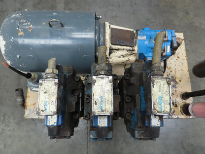 Vickers PVB29LS20C11 Hydraulic Piston Power Unit 29 GPM 2000 PSI Stack Valves