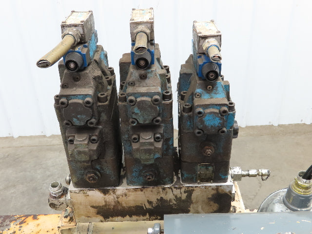 Vickers PVB29LS20C11 Hydraulic Piston Power Unit 29 GPM 2000 PSI Stack Valves