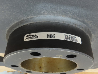 Martin 140J45 #140 Roller Chain Sprocket 1.75" Pitch 45T QD J Bushing